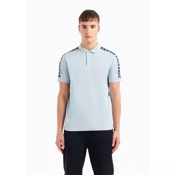 Поло Armani Exchange 3DZFLA_ZJM5Z, синий