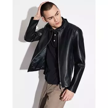 Поло Armani Exchange 8NZF70_Z8M9Z, черный