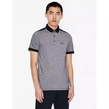 Поло Armani Exchange 8NZF76_Z8M5Z, серый