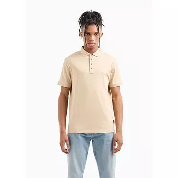 Поло Armani Exchange 8NZF80_Z8H4Z, бежевый
