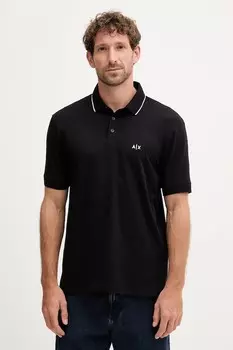 Поло Armani Exchange, черный