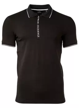 Поло Armani Exchange, черный