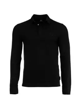 Поло Armani Exchange, черный