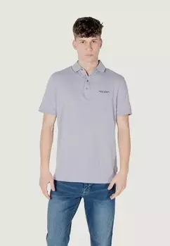 Поло Armani Exchange, серый