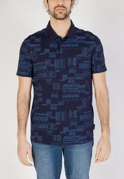 Поло Armani Exchange, синий