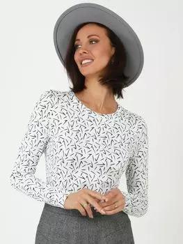 Поло Awesome Apparel Langarmshirt, белый