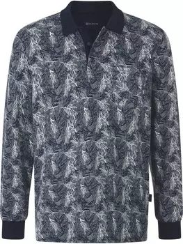 Поло BABISTA Langarm PIETASTO, цвет grau gemustert