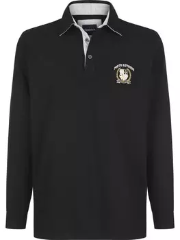 Поло BABISTA Langarm TESSELLO, черный