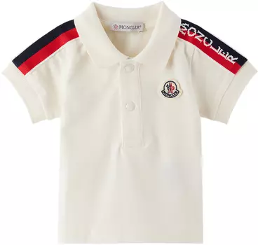 Поло Baby Off-White Tricolor Off-white Moncler Enfant