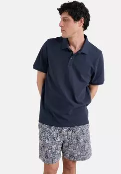 Поло BALEFIRE Seasalt Cornwall, темно-синий