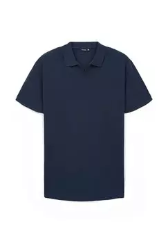 Поло BASIC TINTA UNITA Terranova, синий