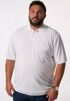 Поло BAUCHFIT BASIC HALBARM Men Plus, белый