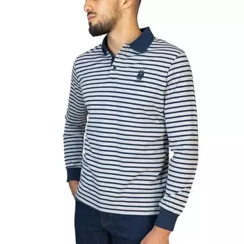 Поло Bendorff Stripes Vigore, серый