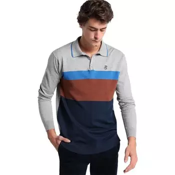 Поло Bendorff Tricot Franjas, серый