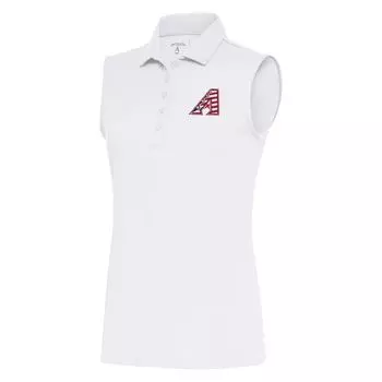 Поло без рукавов Antigua Arizona Diamondbacks, белый