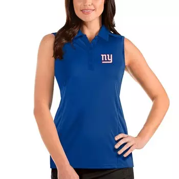 Поло без рукавов Antigua New York Giants, роял