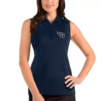 Поло без рукавов Antigua Tennessee Titans, нави