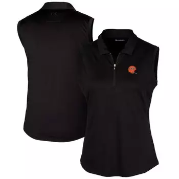 Поло без рукавов Cutter & Buck Cincinnati Bengals, черный