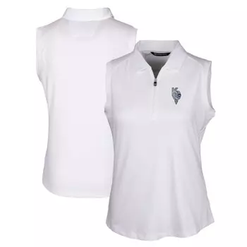 Поло без рукавов Cutter & Buck Kansas City Royals, белый