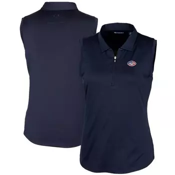 Поло без рукавов Cutter & Buck New York Jets, нави