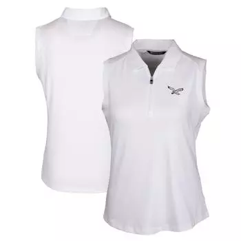 Поло без рукавов Cutter & Buck Philadelphia Eagles, белый