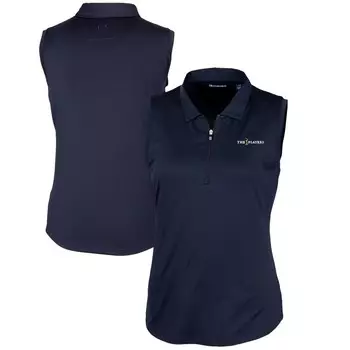 Поло без рукавов Cutter & Buck The Players, нави