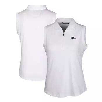 Поло без рукавов Cutter & Buck Utsa Roadrunners, белый