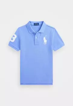 Поло BIG PONY COTTON MESH POLO SHIRT Polo Ralph Lauren, синий
