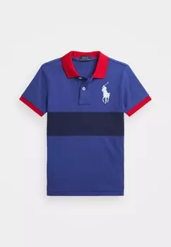 Поло BIG PONY HEAVYWEIGHT COTTON JERSEY POLO Ralph Lauren, синий