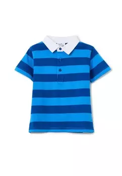 Поло BIPACK STRIPED OVS, синий