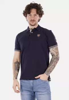 Поло Blauer, темно-синий