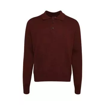 Поло Bode Cashmere Polo, коричневый