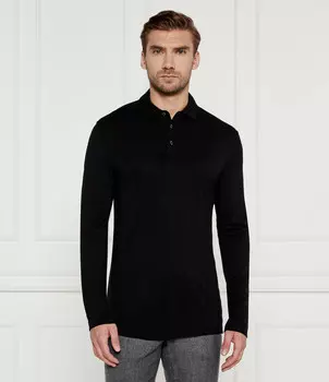 Поло BOSS BLACK H-Person 20 Regular Fit, черный
