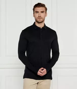 Поло BOSS BLACK H-Person 20 Regular Fit, темно-синий