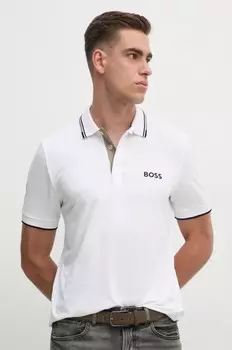 Поло Boss Green, белый