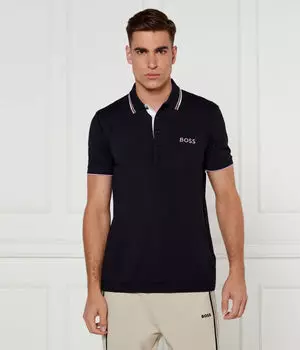 Поло Boss Green Paddy Pro, черный