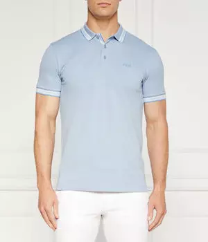 Поло Boss Green Paddy Regular Fit, голубой