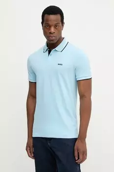 Поло Boss Green, синий