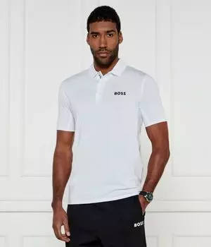 Поло Boss Green x Matteo Berrettini Patteo, белый