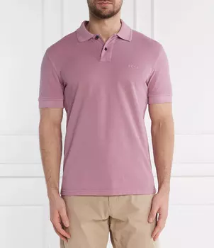 Поло BOSS ORANGE Prime Regular Fit, лавандовый