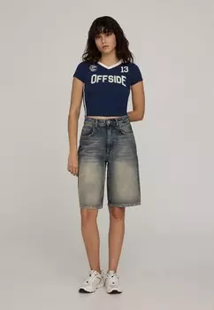 Поло CALCIO Terranova, темно-синий