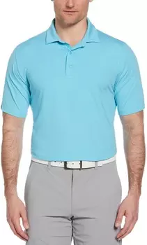 Поло Callaway Classic Jacquard Short Sleeve Polo, цвет River Blue