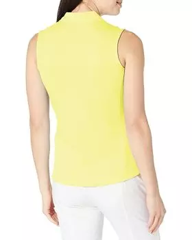 Поло Callaway Sleeveless Essential Solid Knit Polo, цвет Limeade