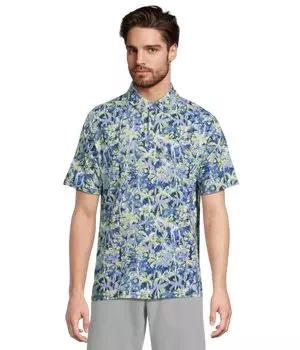 Поло Callaway Sunrise Confetti Polo, цвет Peacoat