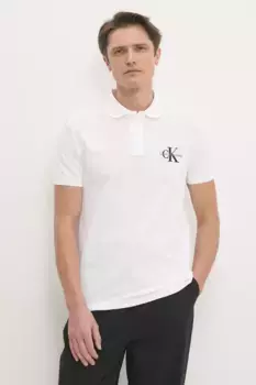 Поло Calvin Klein Jeans, белый