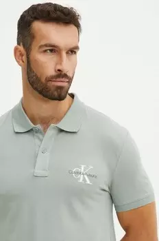 Поло Calvin Klein Jeans, серый