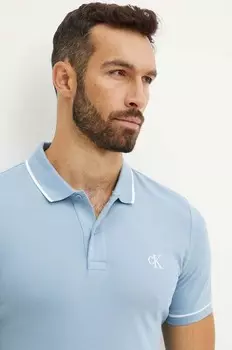 Поло Calvin Klein Jeans, синий