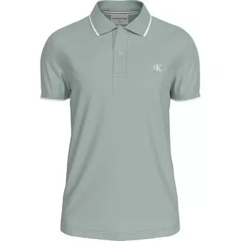 Поло Calvin Klein Jeans Tipping, серый