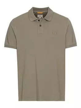 Поло Camel Active Halbarm aus reiner Baumwolle, хаки