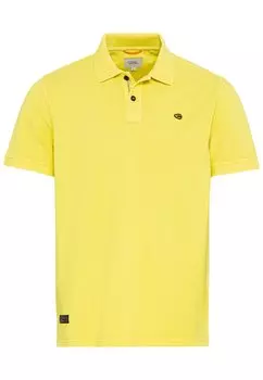 Поло Camel Active Piqu aus zertifiziertem Organic Cotton, желтый